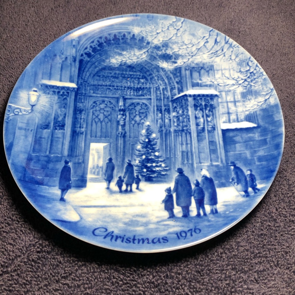 German Christmas Plate - Limited Edition Series